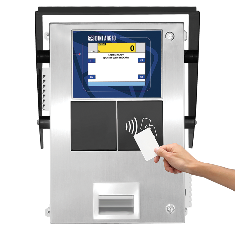 3590EGTBOX8: BOX CON INDICATORE DI PESO PER SISTEMI